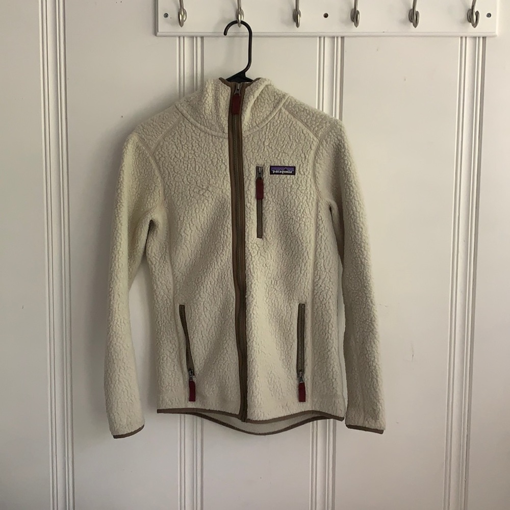 patagonia retro pile hooded jacket
